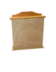drewniana szafka na klucze tył