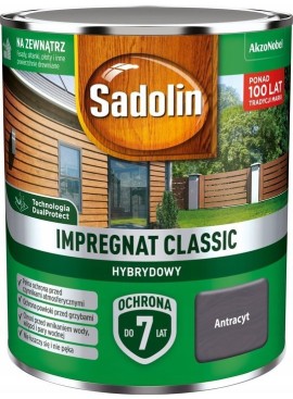 Sadolin Classic Hybrydowy Antracyt 2,5 L