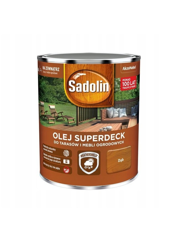 Sadolin Superdeck Dąb 0,75 L
